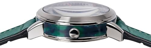 M.O.T Selection Automatic Watch - 39mm, Unisex, Open Heart Dial, Automatic Movement, Stainless Caseback, 3ATM Water Resistant – Ministry of Time (Green) — view 5