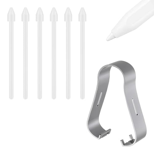 [Facile da Installare] : Ogni set punte penna touch include 5 punte di ricambio per penna nera, 1pinzette. Le pinzette sono strumenti utilizzati per sostituire le punte della penna, con cui è possibile cambiare facilmente le punte della penna.