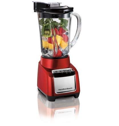 Catálogo de licuadora hamilton Top 10. 49 Hamilton Beach 53519F Batidora de acción ondulada, Rojo metálico