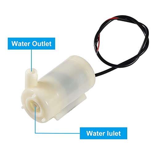 Image of 6Pcs Mini Water Pump DC 3V 5V Micro Submersible Motor Pump for Fish Tank Fountain Aquarium Garden Plant Flower
