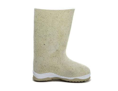 Russian valenki boots winter felt boots with rubber sole4