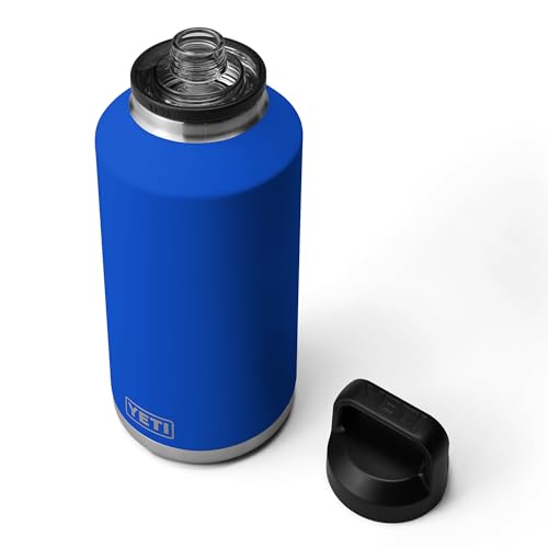 Image of YETI Rambler 64 oz Bottle, Vacuum Insulated, Leakproof, Stainless Steel with Chug Cap, Royal Blue