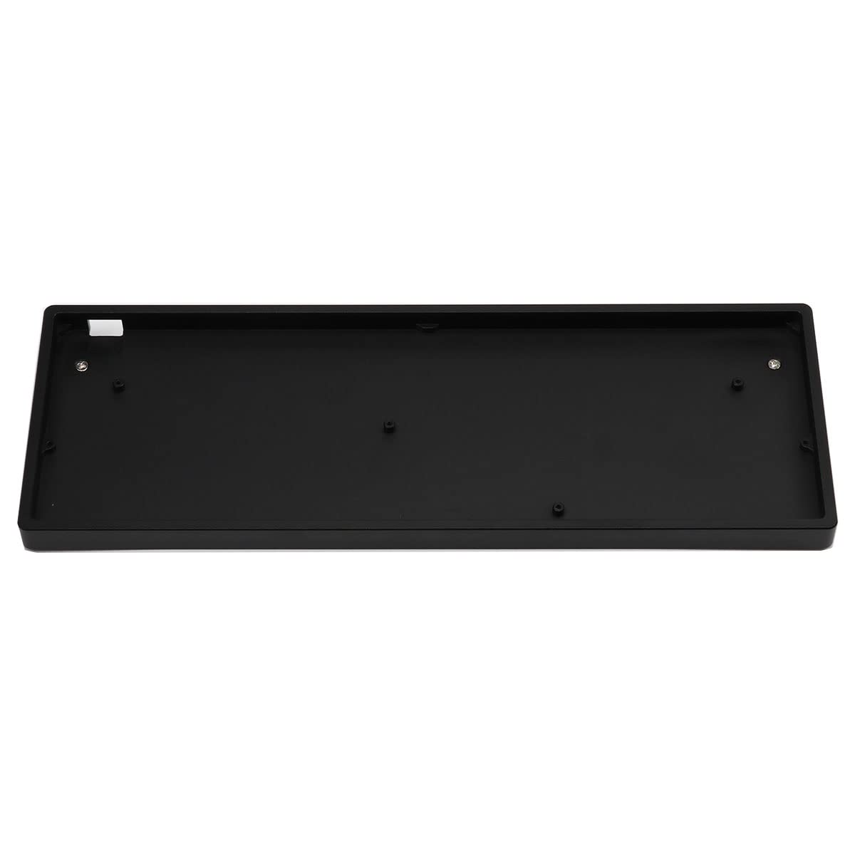 BGKYPRO Anodizing Aluminum CNC-machined Stylish Mechanical Keyboard Case for 60% Mechanical Gaming Keyboard Compatible GH60 61 63 64 (Black)