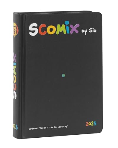 Franco Cosimo Panini SCOMIX Sio Schülerkalender 2024-2025 Schwarz