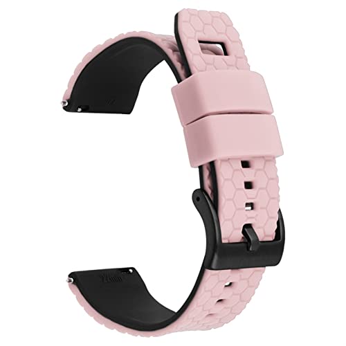 Bracelet de montre en caoutchouc 22mm 20mm sangle de silicone version rapide mixte