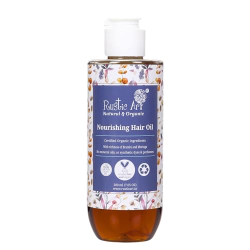 Rustic Art Rosemary Nourishing Hair Oil 200ml - Image 2