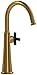 Riobel MMRDL01X Momenti 1.2 GPM Single Hole Vessel Bathroom Sink Faucet - Brushed Gold/Black