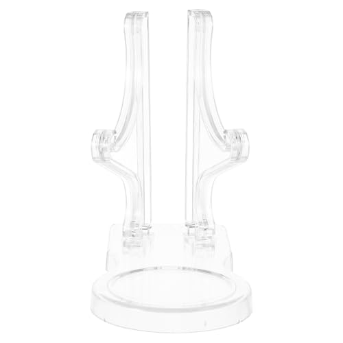 VICASKY Présentoir à Tasses et Soucoupes en Acrylique Multifonctionnel Résistant à L'usure, Design Moderne et Minimaliste, pour Organiser Cuisine Style