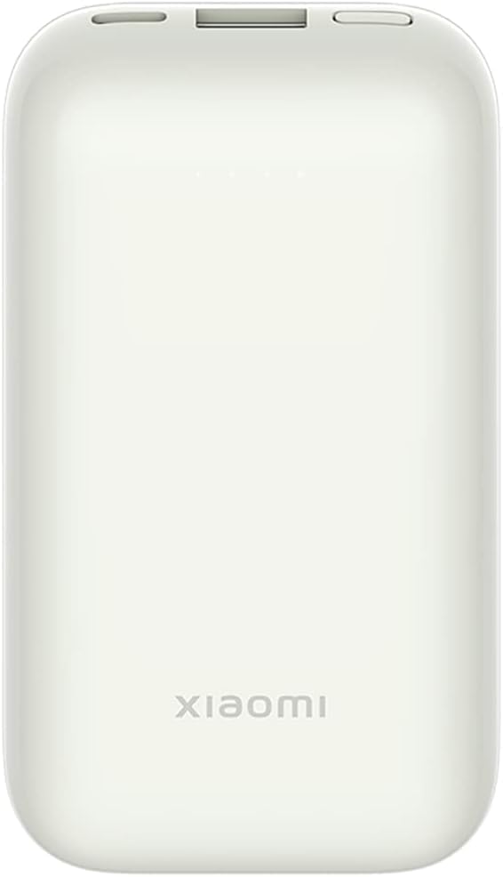 Xiaomi Power Bank 33W 10000mAh Pocket Edition Pro – Batteria esterna a ricarica rapida | Caricatore portatile wireless | Caricabatteria esterno extra veloce | Bianco