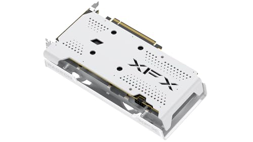 Image of XFX Speedster SWFT210 Radeon RX 7600 Graphics Card White with 8GB GDDR6 HDMI 3xDP, AMD RDNA 3 RX-76PSWFTWY