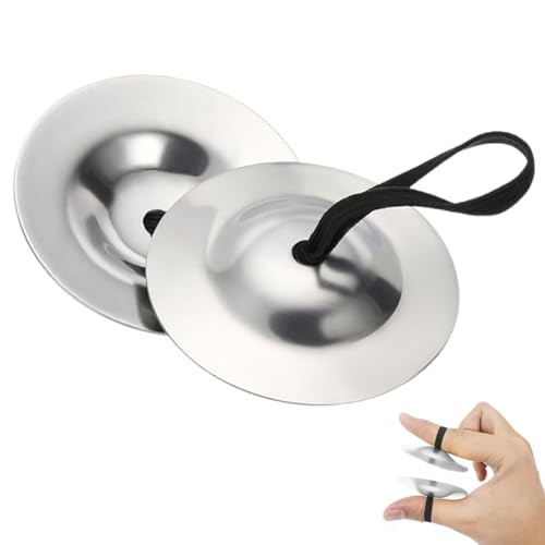 XOXVURI 1 Pairs Of Zimbeln Brass Finger Cymbals Finger Cymbals...