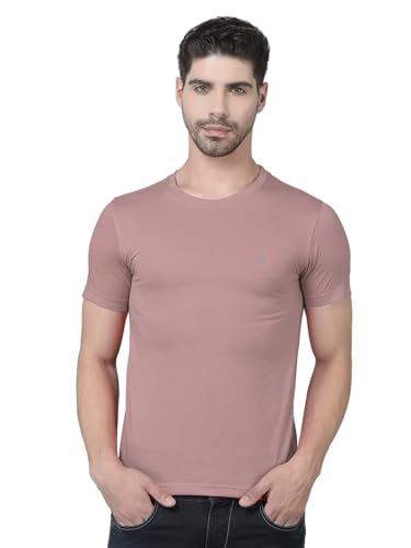 Image of Dollar Super Combed Cotton Mens Assorted Solid T-Shirt