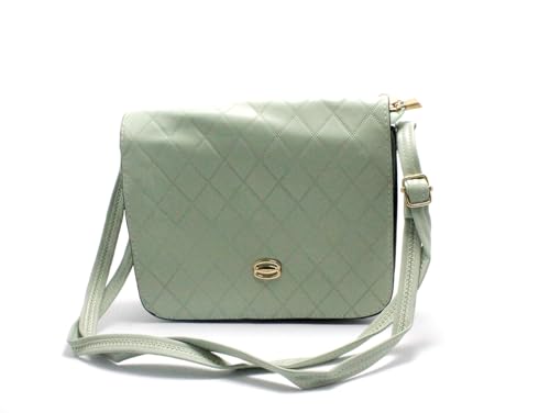 Bolsa Feminina Pequena Transversal Lateral (Verde)