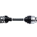 Detroit Axle - AWD Front Left CV Axle for 2011-2025 Dodge Durango 2011-2022 Jeep Grand Cherokee WK, Driver Side CV Axle Shaft Assembly 2012 2013 2014 2015 2016 2017 2018 2019 2020 2021 Replacement