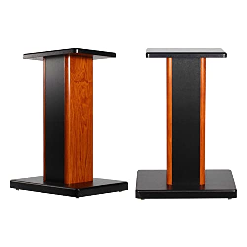 Accessoires pour enceintes Support Audio Multi-Taille Base De Son Surround Conception De Remplissage De Sable Trois Couleurs en Option (Color : Wood Color, Size : 60cm) Cover