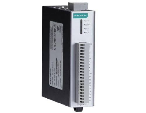 ioLogik E1240 - MOXA Universal I/O with 2-Port Ethernet Switch , 8 AIs, -10 to 60°C Operating Temperature