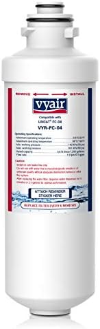 Vyair VYR-FC-04 Water Boiler Filter Cartridge Compatible with Lincat FC04 FilterFlow Automatic Water Boiler FX Series - Including EB3FX, EB4FX, EB6FX, EB6TFX, EB3FX/PB, EB3FX/TT (1)