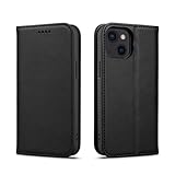 Rssviss iPhone 13 mini ケース 手帳型 iPhone 13 mini 手帳型ケース アイフォン 13 ミニ ケース 手帳型 マグネット式 iphone13 mini ケース 手帳型 カード収納 アイフォン 13 ミニ 手帳型 ケース スタンド機能 iPhone 13 mini 手帳ケース 軽量 iPhone 13 mini ケース 財布型 5.4インチ適応 W1 ブラック