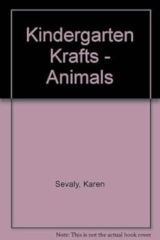 Paperback Kindergarten Krafts - Animals Book