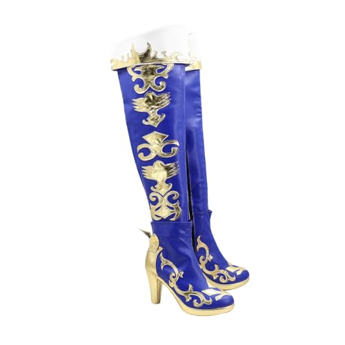 [Kossyo] �����[�E�o���G�� �u�[�c �C �R�X�v�� �R�X�v���C �O�b�Y �B�e�R�~�P �Ղ� Cosplay shoes �N���X�}�X �n���E�B�� ���� (23.5 cm)