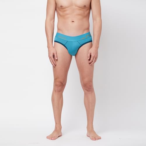 Image of Zoiro Men's Brief | Soft Band | Soft No-Marks Elastic | Breathable Innerwear | Pack of 1 | Color May Vary