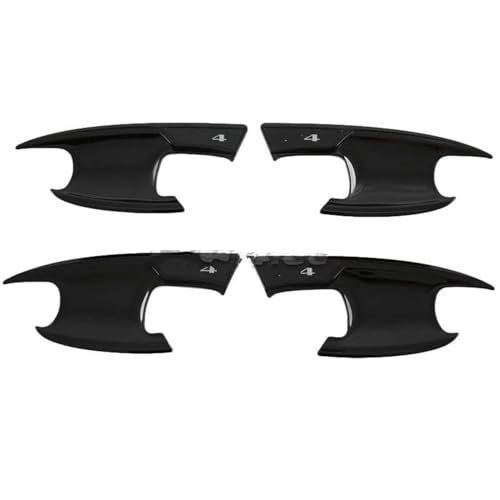 Manija de puerta lateral externa coche para MG4 EV Mulan 2022 2023 Black Bowl