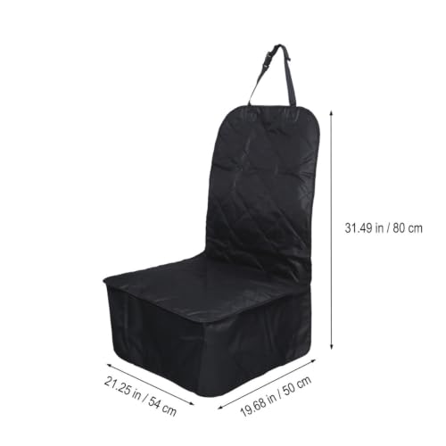Funda para asiento delantero de coche de dacron resistente para mascotas 2
