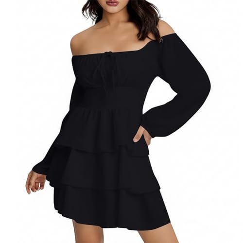 Robe à une épaule femme vêtement décontracté uni robe d'été fluide