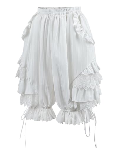 FCCAM Bloomer Shorts for Women Under Dress Ruffle Pumpkin Pants Boy Short Panties Pantaloons2
