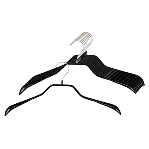 MAWA 10 Stück Formbügel, rutschfeste und Universalbügel, Belastbare Schulterauflagen aus 4.6 cm Rundstahl Cover