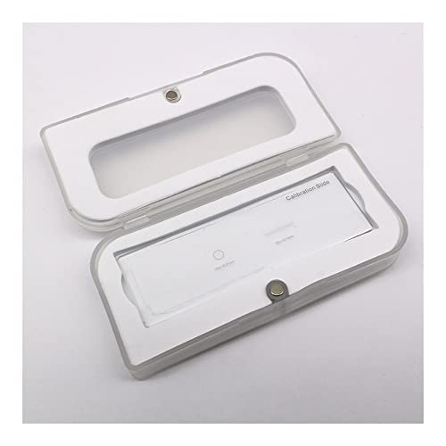 Microscope Calibration Slide Micrometer 0.01MM Microscope Scale Crosshair Measurement Ruler for Metallographic Microscope Special