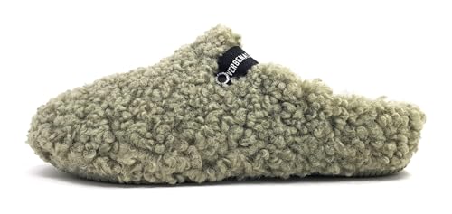 VERBENAS Chaussons York Curly Verde - Taille: 37