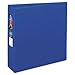 Avery EZD Heavy-Duty Reference Binder - Letter - 8.5amp;quot; x 11amp;quot; - 670 Sheet - 3amp;quot; Capacity - 1 Each - Blue