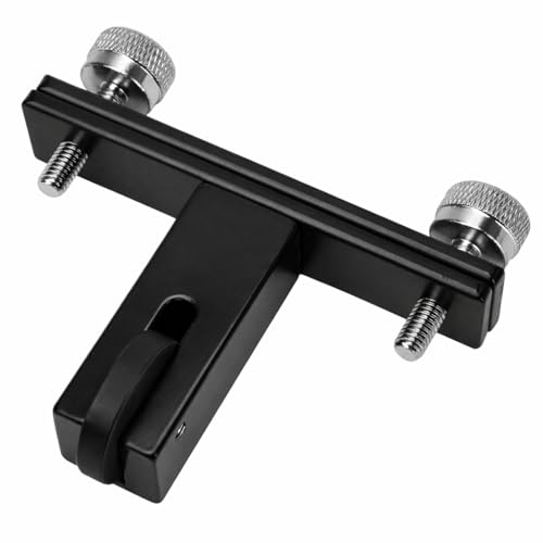 Violin & Cello Bridge Fitting Tool - 1PC Bridge Holder Clamp for Normal Violin & Cello, Compatible with Adjustable Strong Metal Luthier Tool, Black