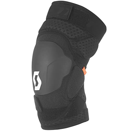 SCOTT Grenade Evo Hybrid Knee Guards (Black, Small) - 2022