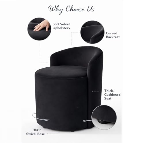 Image of Jaico Wood Seating mudda Puffy Stool Chair for Living Room, Dressing Table, Office, Home Decor, Ottoman pouffes, Sofa Type, and Large .Ottoman and Chair Combined into one (Black)