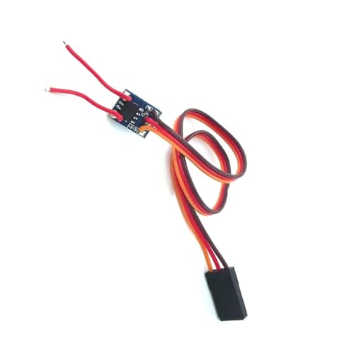 DC 5V 1A Electronic Speed Controller Used in Car, Model Aircraft Heat Dissipation for Toy Car Assembly