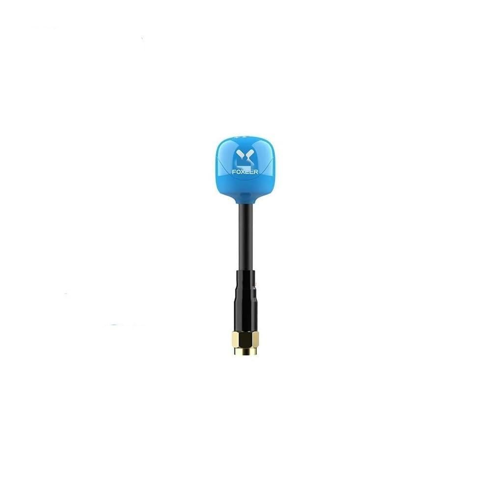 Foxeer Ant Lollipop 4 Plus 4 + FPV 2.6Dbi RHCP Compatible avec Le Drone de Course FPV SMA RPSMA UFL MMCX Omni LDS Ant(1PCS Blue RPSMA)