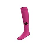 Diseño moderno y colorido Kappa Penao PPK 3 Socks - Calcetines para hombre, color fucsia / negro, talla 31-34