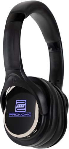 Pronomic SDH-340 USB-C Silent Disco V2 Casque sans Fil - Indicateur LED Coloré, Port USB-C, Grand Confort Et Son Clair pour Événements, Fêtes Et Festivals - Noir