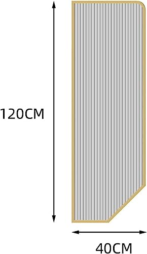 Mampara de protección para urinarios con marco de acero inoxidable y cristal templado 3