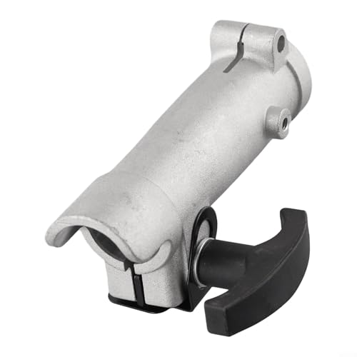 Conector de poste de extensión de metal para cortadoras de césped y cortasetos, se adapta a tamaños de eje de 26 mm y 28 mm (26 mm)