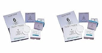 Whatman 1001-150 Qualitative Filter Paper Circles, 11 Micron, 10.5 s/100mL/sq inch Flow Rate, Grade 1, 150mm Diameter Pack of 100 2