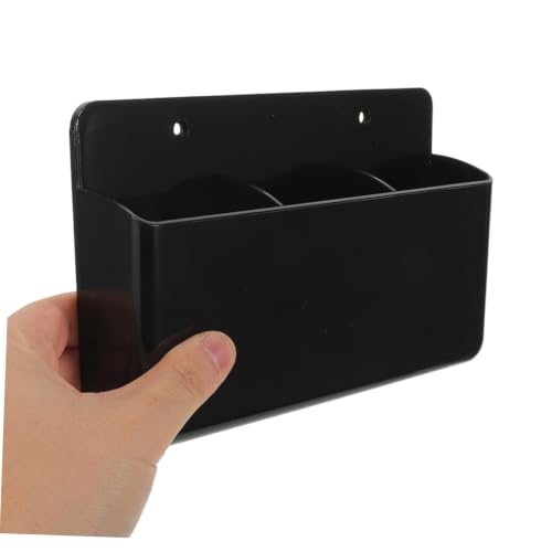 Organisateur de rangement à 3 compartiments et support mural télécommandes - 5