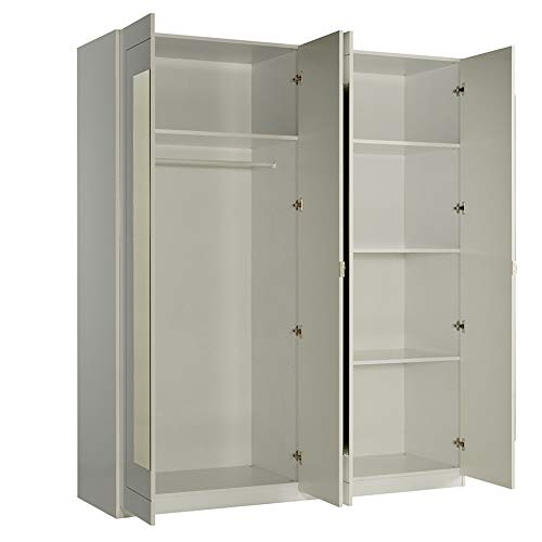 VCM Schrank Kleiderschrank Mehrzweckschrank Putzschrank Universal