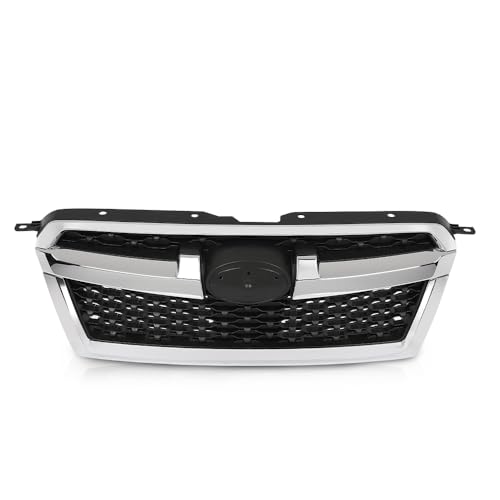 Front Grille Chrome Grill Compatible with Subaru Legacy 2013-2014 91121AJ13A, SU1200157