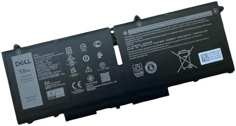 DELL FK0VR 15.2V 58Wh 4-Cell Standard Rechargeable Lithum-ion Bat...