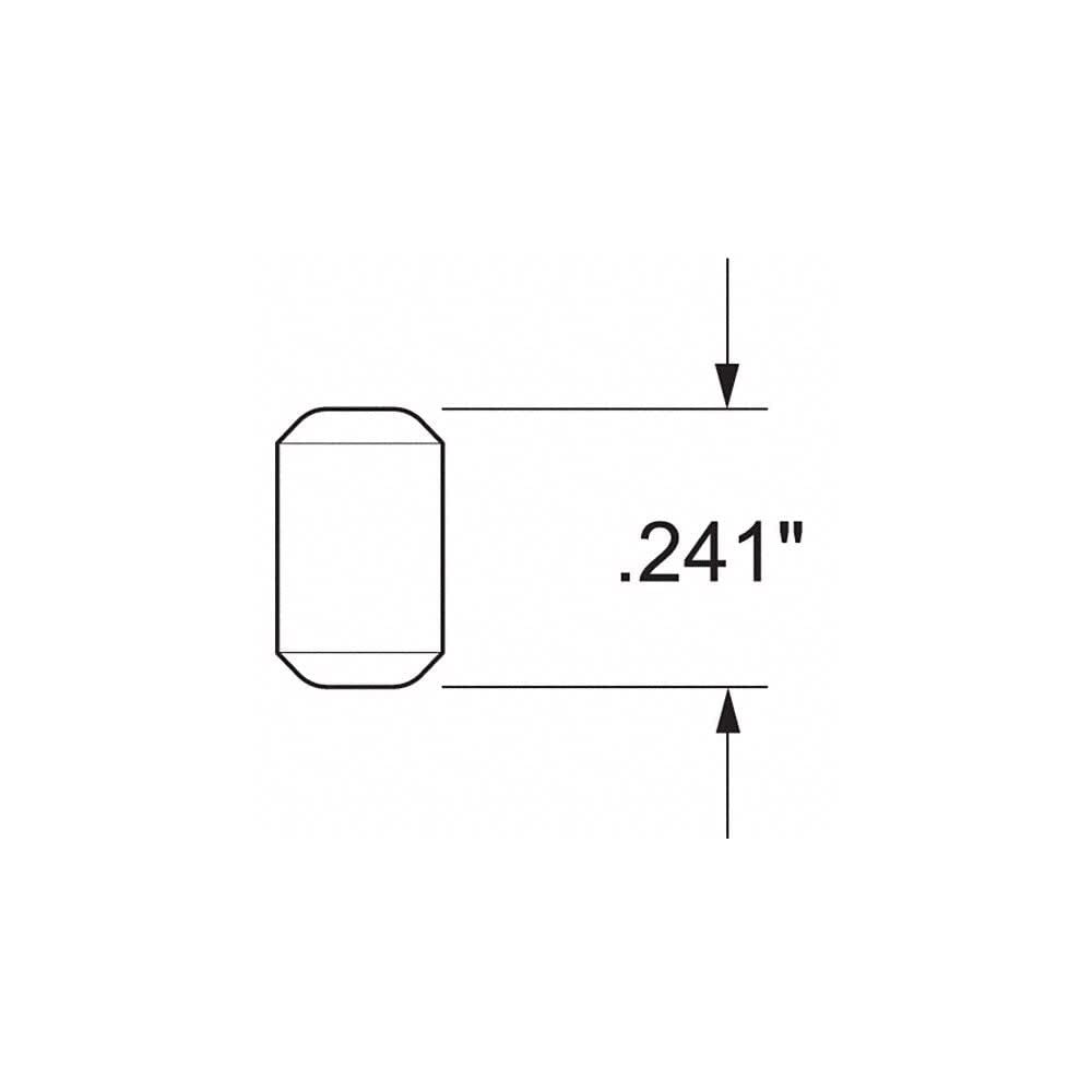 3105-21 BRS Pin BTM .241 042049281941