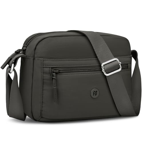 ONEKERUN Bolso Bandolera Mujer Mediano Nylon Bolsos de Mujer Casual Bolso Cruzado Impermeable Multibolsillos Crossbody Bag con Correa Ajustable Bolsos de Mano para Escuela Diario Trabaja ONEKERUN Bolso Bandolera Mujer Mediano Nylon Bolsos de Mujer Casual Bolso Cruzado Impermeable Multibolsillos Crossbody Bag con Correa Ajustable Bolsos de Mano para Escuela Diario Trabaja