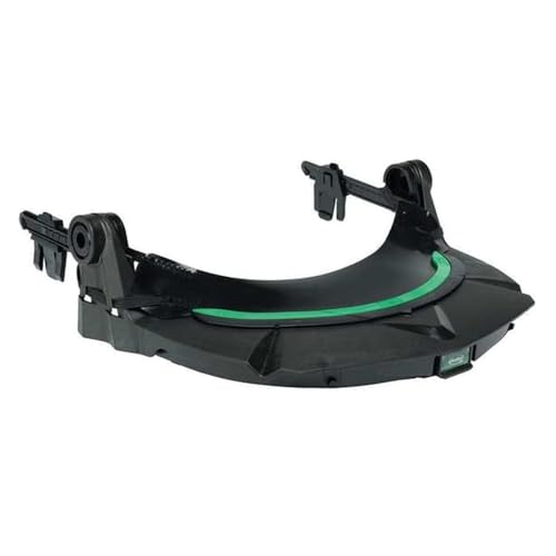 MOLLIFII Faceshield Frame, Dielectric Protection, Debris Control/Frame, For Slotted Caps, Black, Mfr: 10115730-A